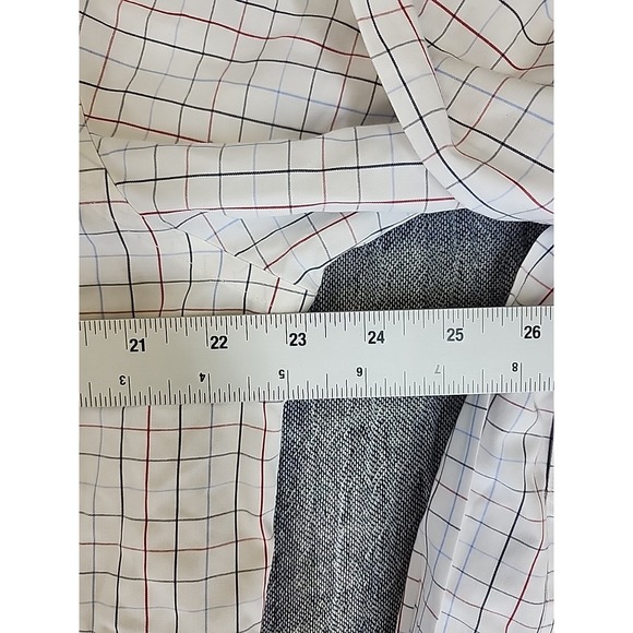 Brooks Brothers Shirt Mens 15.5 - 33 White Button Up Supima Non Iron Classic Fit - Picture 8 of 9